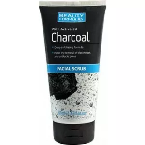 Beauty Formulas Crema exfolianta Charcoal 150ml