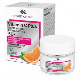 Cosmetic Plant Vitamin C Plus Crema de Fata Antirid Regeneratoare 50+ 50ml