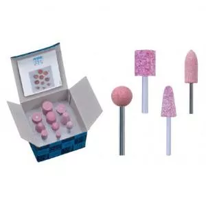 Format Set de 10 Capete de Slefuire - Tija 6 Mm