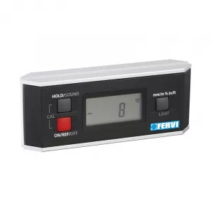 FERVI Nivelmetru digital, inclinometru, goniometru L090A