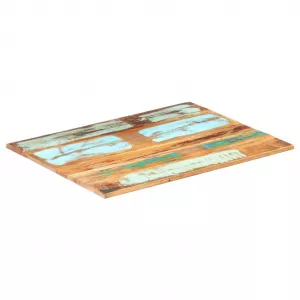 vidaXL Blat masă dreptunghiular 60x80 cm lemn masiv reciclat 15-16 mm