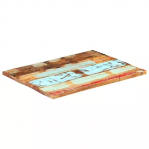 vidaXL Blat masă dreptunghiular 60x90 cm lemn masiv reciclat 25-27 mm