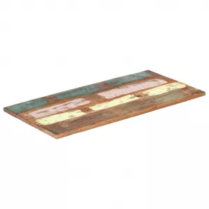 vidaXL Blat masă dreptunghiular 60x120 cm lemn masiv reciclat 25-27 mm