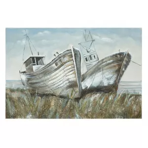 Mauro Ferretti Tablou The Boats 80x120 cm -, Multicolor