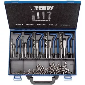 FERVI Trusa de reparatii filet din otel M5-M12 E010