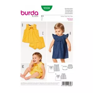 Burda Style Tipar rochite pentru fetite 9358