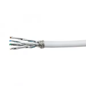 LogiLink Bulk Patch Cable S/FTP Cat.7 Cu PrimeLine, LSOH white, 50m CPV0040