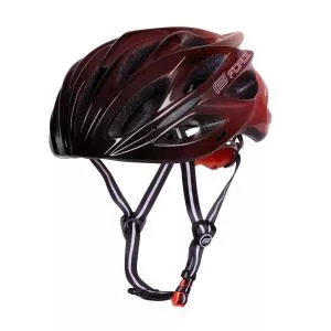 Force Casca Bull Hue negru/rosu S-M (54-58 cm)