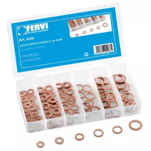 FERVI Saibe de cupru set 110 buc. 0229