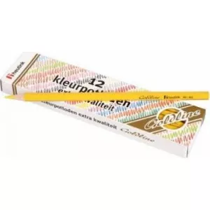 Heutink Set 12 creioane colorate Goldline 3.7 mm Galben deschis