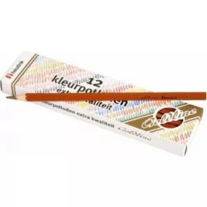 Heutink Set 12 creioane colorate Goldline 3.7 mm Maro deschis