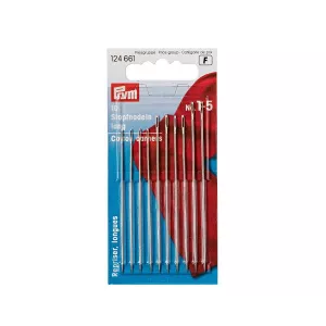 Prym Ace de cusut manual, set (10 buc), Nr 1-5, 124661