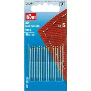Prym Ace de cusut, set (20 ace) Nr. 5, dimensiuni 0.80 x 40 mm, 121289