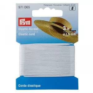 Prym Elastic 1.5 mm, tip snur 971065 -alb 971065