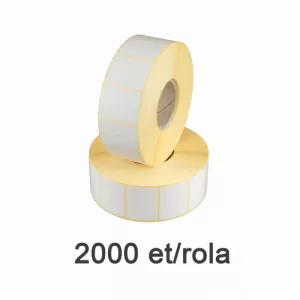 ZINTA Role etichete termice 35x25mm, 2000 et./rola - 35X25X2000-TH