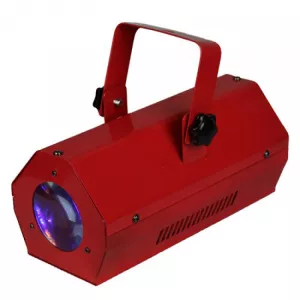 Ibiza Sound Joc de lumini Moon, efect RGBWA, 56 Led-uri, rosu