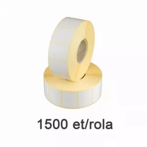 ZINTA Role etichete termice 38x25mm, 1500 et./rola - 38X25X1500-TH
