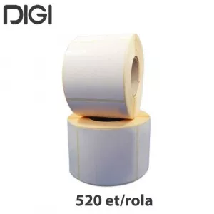 ZINTA Role etichete termice 58x75mm, 520 et./rola - 58X75X520-TH