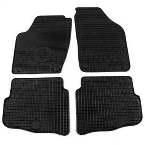 vidaXL Set de covorașe auto adaptate, 4 buc., cauciuc, VW Polo