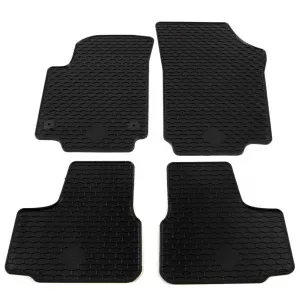 vidaXL Set covorașe auto adaptate, 4 buc., cauciuc, VW UP Mii Citigo