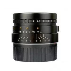 7Artisans DSLR Obiectiv manual 35mm F2.0 negru pentru Leica M-mount