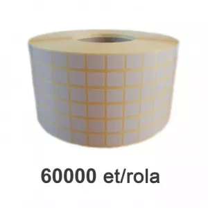 ZINTA Role etichete semilucioase 13x15mm, 60.000 et./rola - 13X15X60000-SGP-6R
