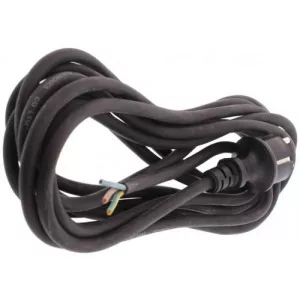 Well Cablu alimentare, fisa Schuko cu impamantare, 3 x 1.5 mmp, 3 m, uz extern, Negru