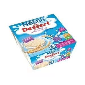 Nestle Baby Dessert Semoule au lait x 4*100g