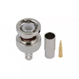 VALUELINE Conector BNC tata cu sertizare RG59