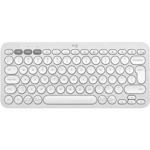Logitech Pebble Keys 2 K380s, Wireless/Bluetooth, Tonal White