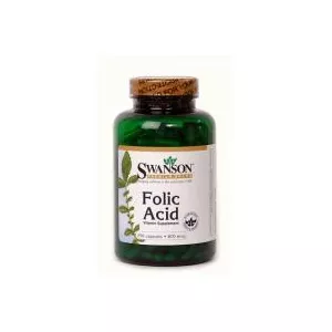 Swanson Acid folic 800mcg 250cpr