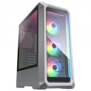 Cougar Carcasa Archon 2 RGB, Fara sursa, Mid Tower, Tempered glass, Alb