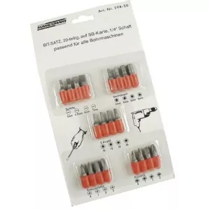 Mannesmann Set biti 20 piese M298-20
