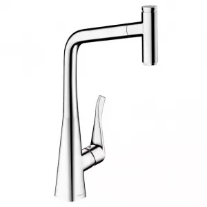 Hansgrohe Baterie bucatarie cu dus extractibil Metris Select 320 14884000 