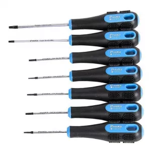 Proskit Set surubelnite torx 7 piese T5H T6H T7H T8H T9H T10H T15H ProsKit