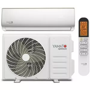 Yamato Aparat de aer conditionat Optimum YW24T2N, 24000 BTU, Clasa A++/A+, Wi-Fi, Inverter, Golden Fin + Kit instalare inclus (Alb)