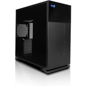 In Win Carcasa 127 Midi-Tower Tempered Glass Negru