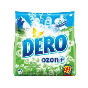 Dero Detergent Automat Pudra Roua Muntelui Ozon+, 400g