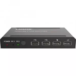 DVDO Switcher 2x1 HDMI și USB-C (18 Gbps/KVM) Switcher 21-USBC