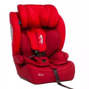 Juju Scaun Auto Safe Rider i-Size R129, 15 luni - 12 ani, Rosu