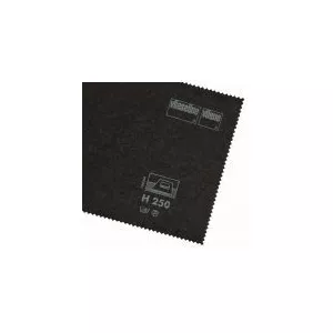 Vlieseline Insertie, Intaritura termocolanta pentru bumbac, ideala mansete, betelii, craft, 90x100 cm, culoare negru, 62 gr H250,
