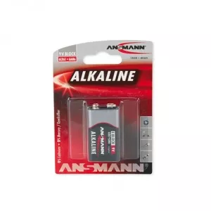 Ansmann Baterie alcalina Red 9V E-Block 6LF22