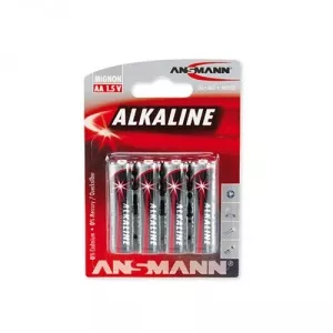 Ansmann Baterii alcaline Red 4xR6