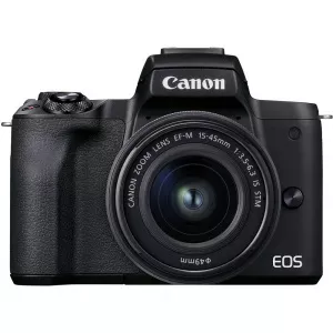 Canon EOS M50 II + EF-M 15-45mm F/3.5-6.3 IS STM Negru