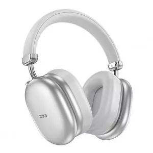Hoco W35ANC, Over-ear, BT 5.4, ANC, Argintiu