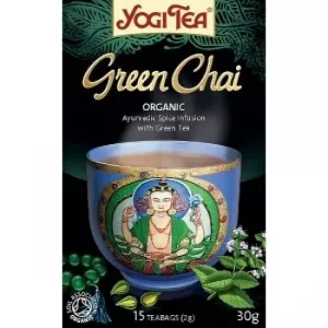 Yogitea Ceai Bio - Verde, 30 g