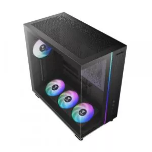 Gamdias Carcasa Atlas M4, Middle Tower, Fara sursa (Negru)