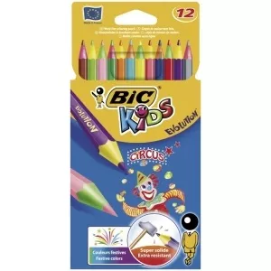 BIC Creioane colorate 12 culori Evolution Circus Bic 895789