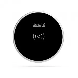 Delight Statie incarcare incorporabila, 10 W, USB-A, 120 cm, Negru