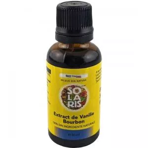 Solaris Plant Extract de vanilie bourbon, 30ml